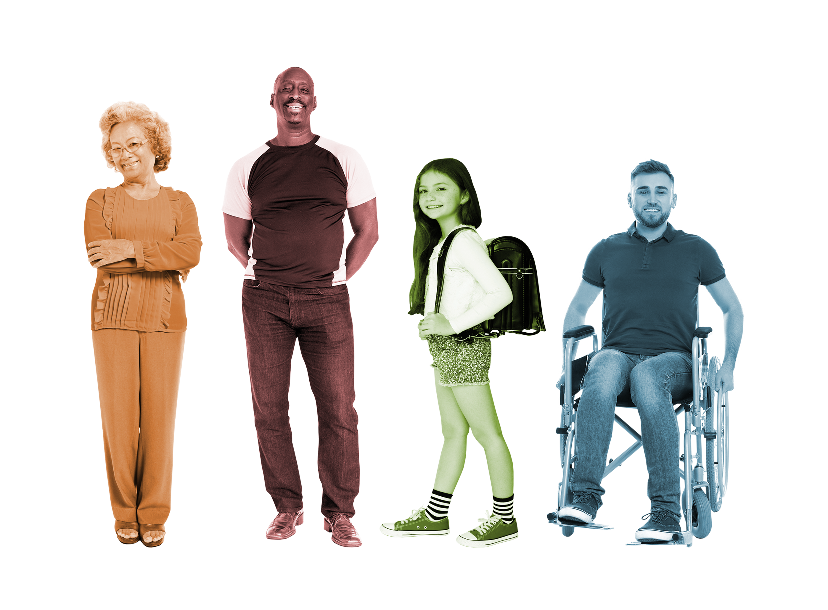 The My Street avatars together.